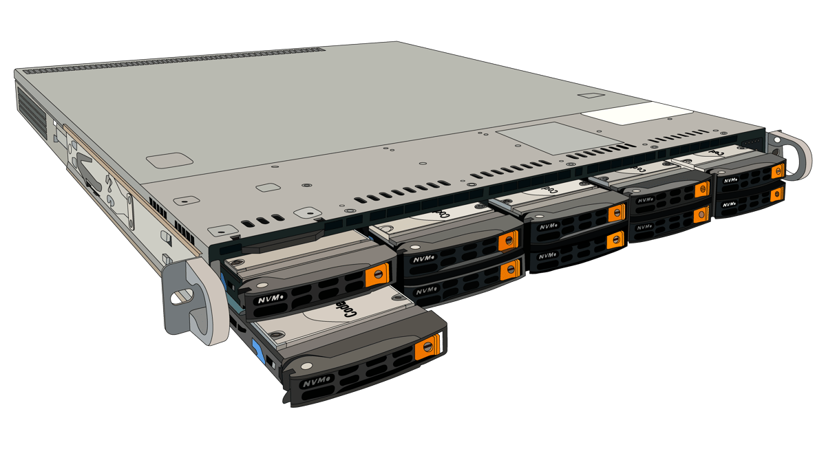 NETINT Video Transcoding Server with 10 T408 Video processing Units