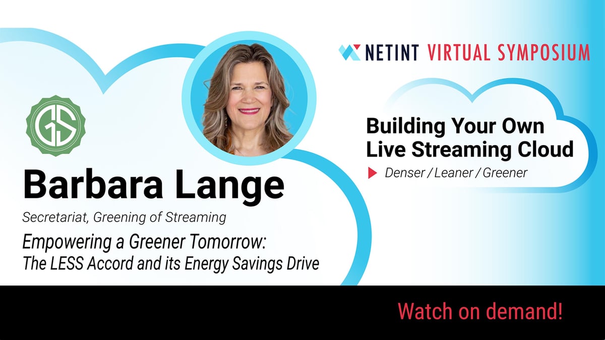 Empowering a Greener Tomorrow: The LESS Accord and its Energy Savings Drive - Barbara Lange, Greening of Streaming | Principal and CEO, Kibo121, Inc