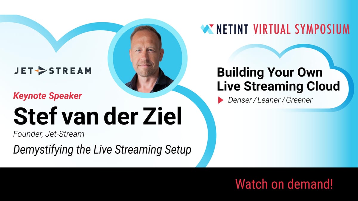 Demystifying the Live Streaming Setup w Stef van der Ziel from Jet-Stream